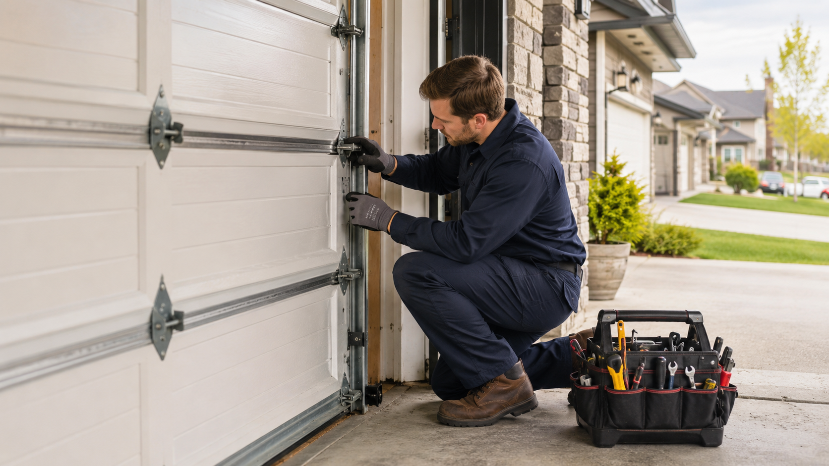 Garage Door Service Calgary: Seasonal Maintenance Signs image for Calgary garage door guidance