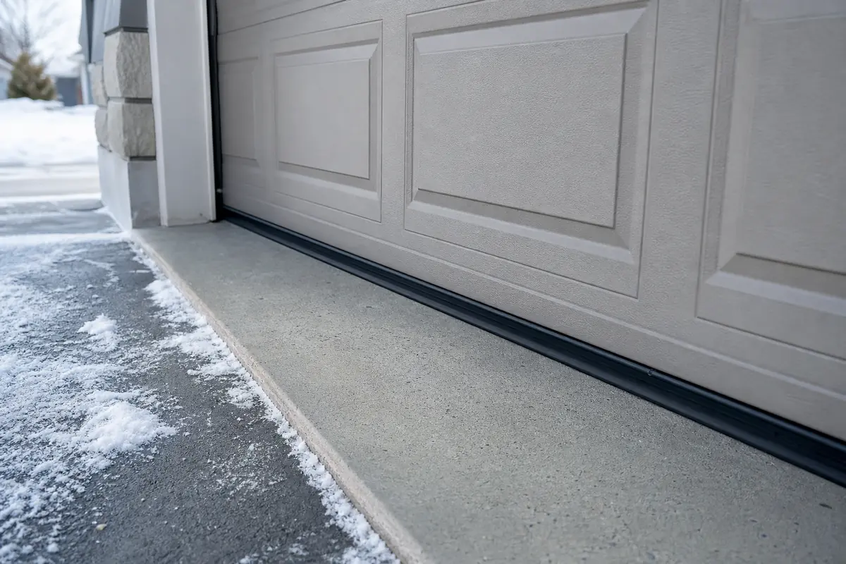 Winter Garage Door Maintenance Checklist for Calgary Homeowners supporting inspection