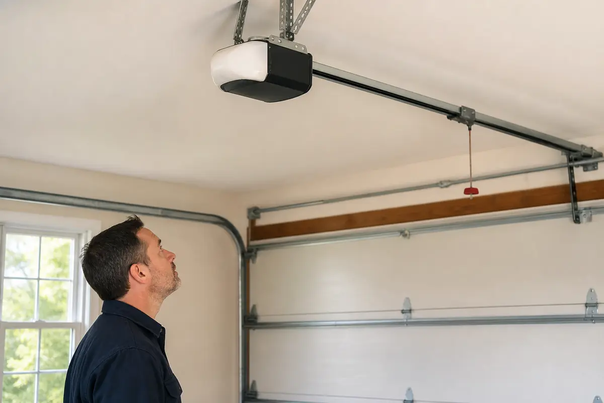 Garage Door Opener Hums but the Door Will Not Move: Safe Next Steps supporting inspection