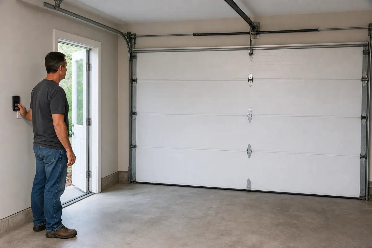 Garage Door Opener Hums but the Door Will Not Move: Safe Next Steps practical safety scene