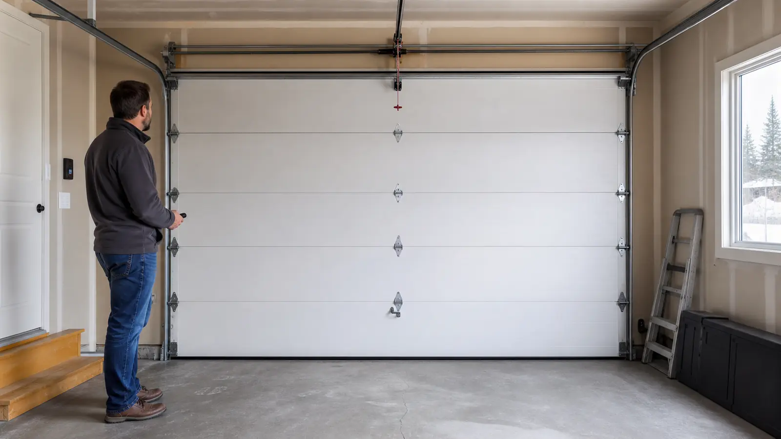 Garage Door Will Not Close: Safe Checks Before You Request Repair hero image